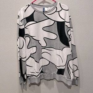 XL Mickey Hands Crewneck